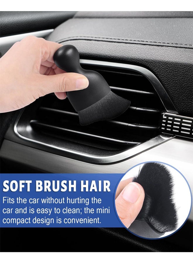 2 PCS Car Interior Dust Sweeping Soft Brush, Car Interior Cleaning Brushes With Soft Bristle Car Detailing Brush Cars Duster for Automotive Dashboard, Screen, Air Conditioning Vents, Seats Gap - Image 3